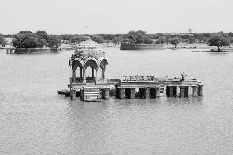 Impediments to enjoyment of Human Right to Water: 'Availability' Norm - Gadisar Lake, an erstwhile local drinking water source, in Jaisalmer, Rajasthan